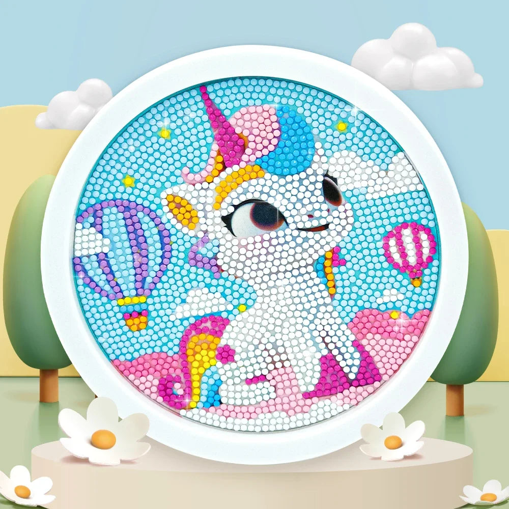 Cute Unicorn 5D Diamond Painting Kit – Beginner Set