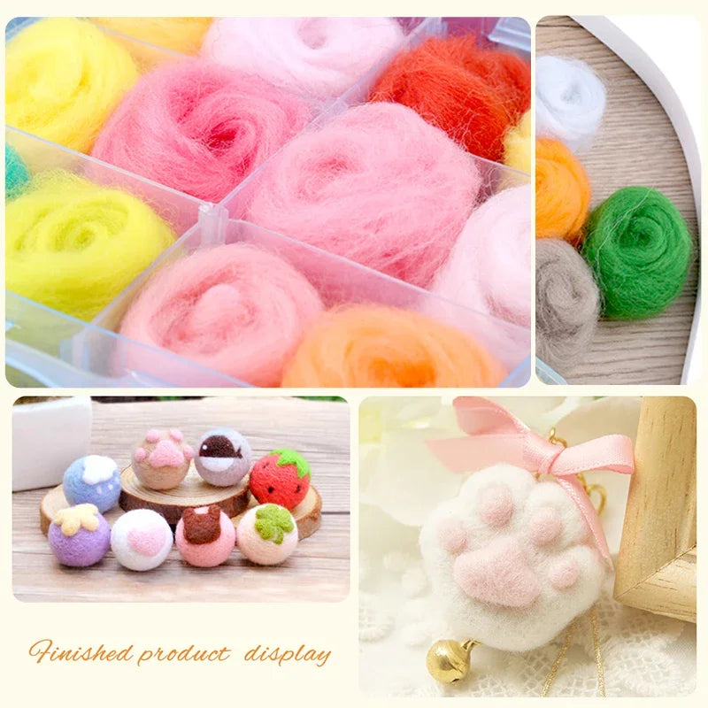 MIUSIE Wool Felting Craft Kit