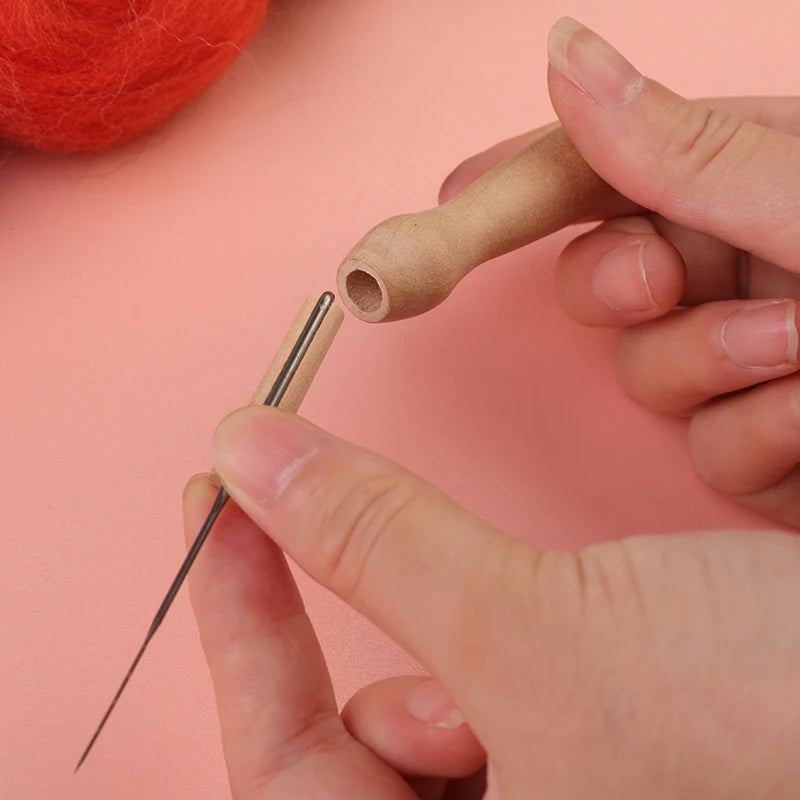 MIUSIE Needle Felting Tool Kit with Wood Handle