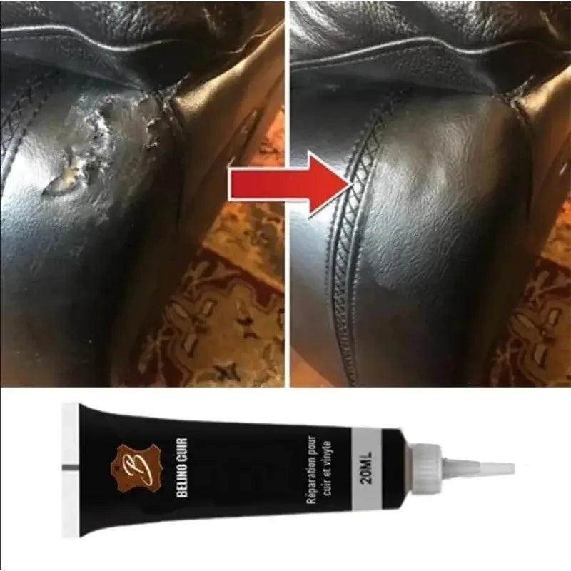 20ml Leather Repair Gel – Scratch &amp; Crack Fix for Sofa, Car Seats, Accessories