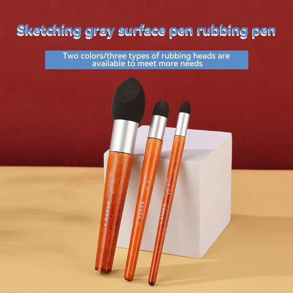 Washable Sketch Blending Sponge Brush Pen