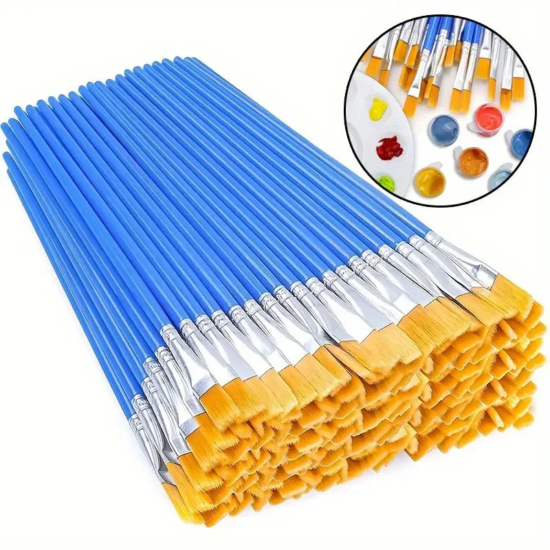 50pcs Paint Brush Set