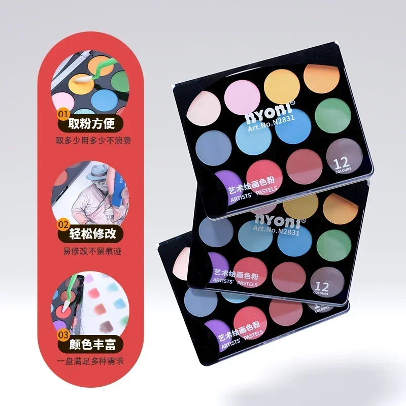 Nyoni Ultra Soft Pan Pastels (1 or 12 Colors)