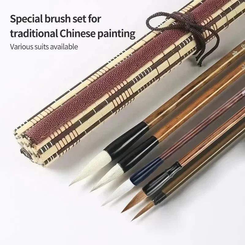 Chinese Painting &amp; Calligraphy Set – Brushes, Rice Paper, Felt &amp; More