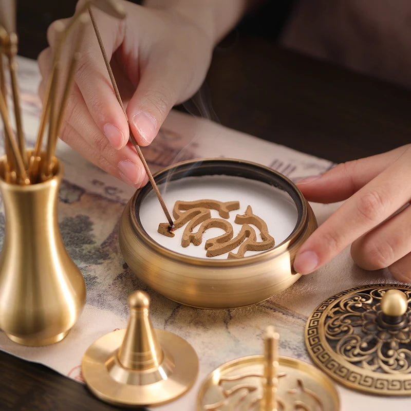 Incense Making Kit – Tools, Burner &amp; Moulds for Home &amp; Meditation
