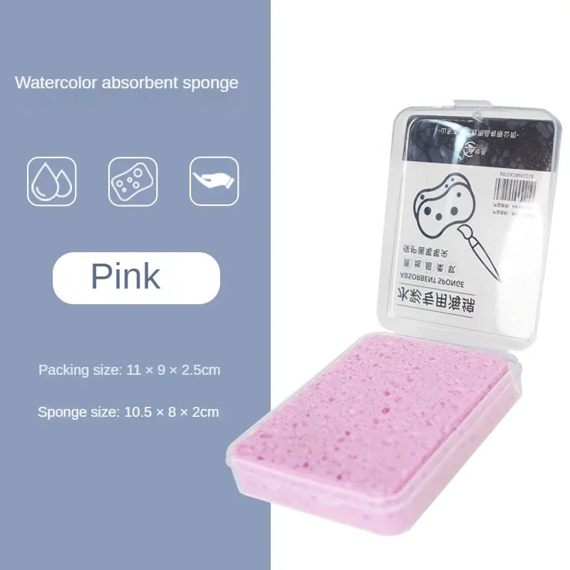 Watercolor Painting Sponge – Strong Absorption Art Tool