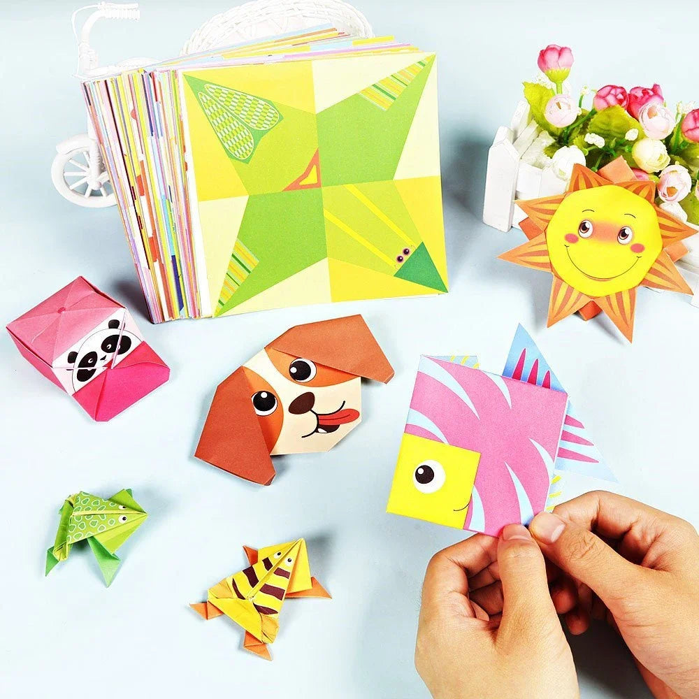 54pg 3D Animal Origami Craft Kit for Kids