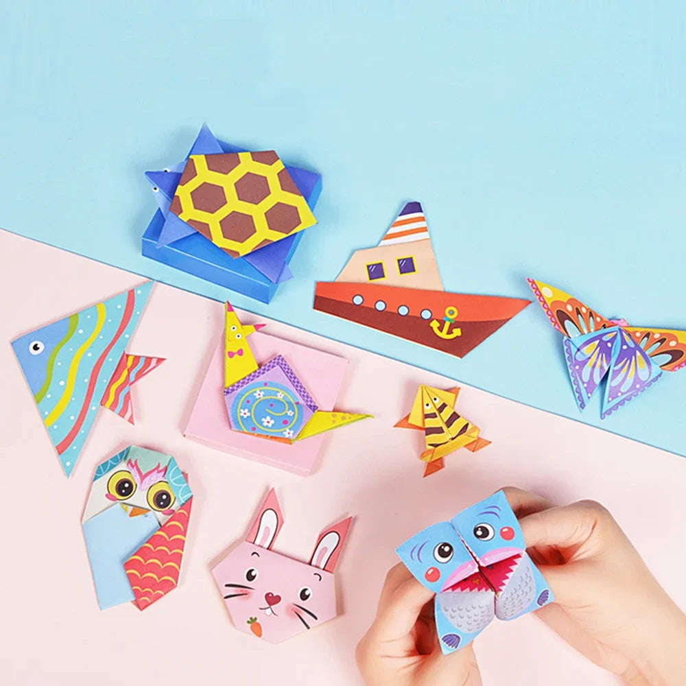 54pg 3D Animal Origami Craft Kit for Kids