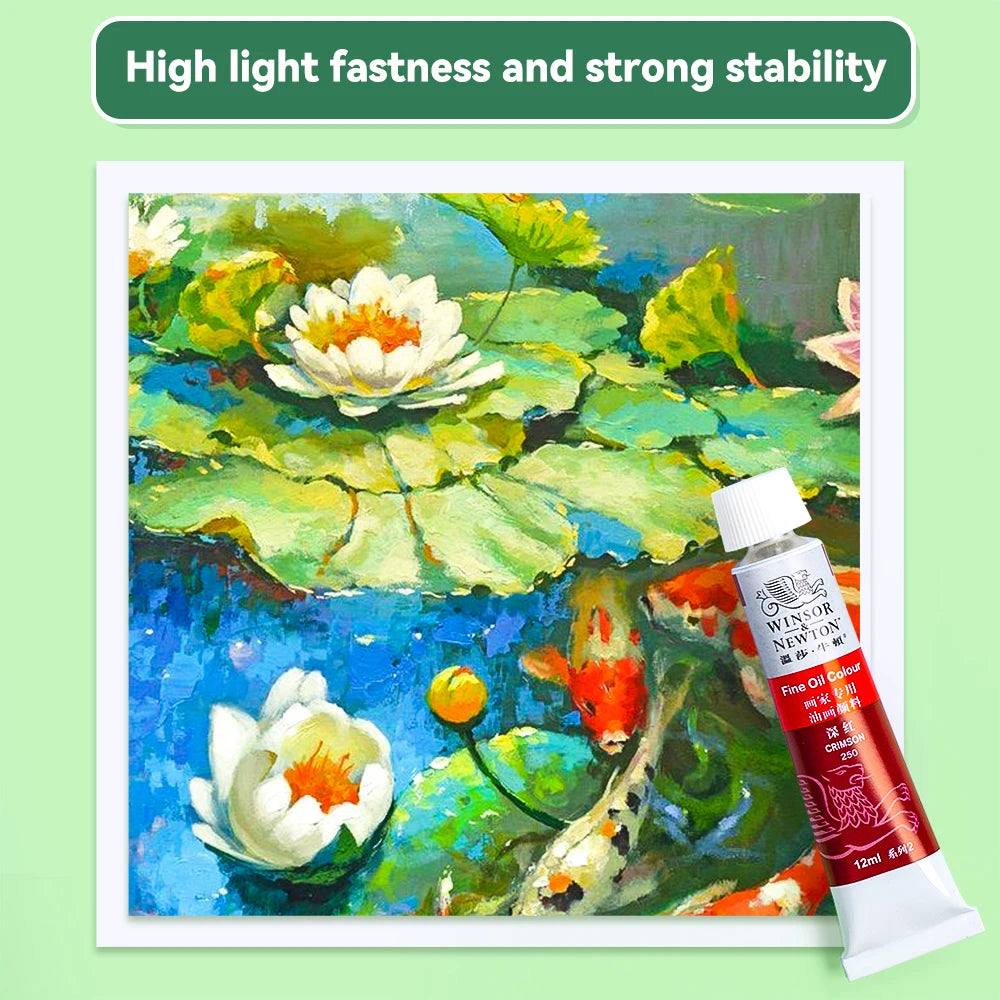 Winsor &amp; Newton Professional Oil Paint Set (12ml Tubes)
