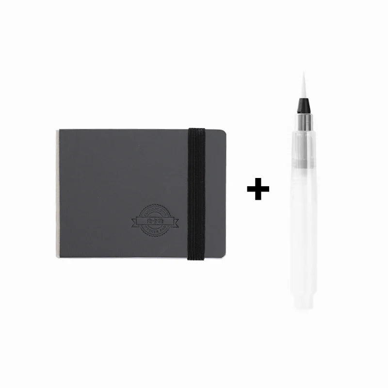 FINECOLOUR Mini Watercolor Journal – 80×100mm, 200gsm, 26 Pages