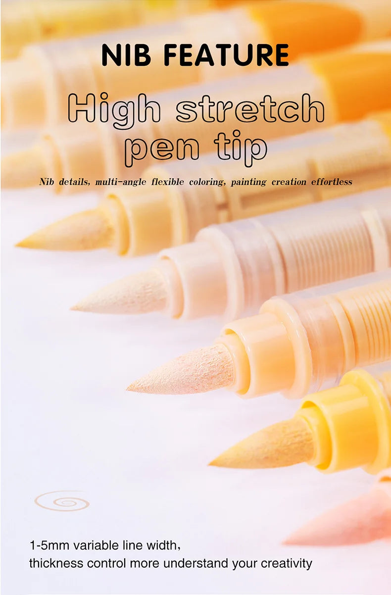 GuangNa Acrylic Paint Markers 12-72 Colors Set