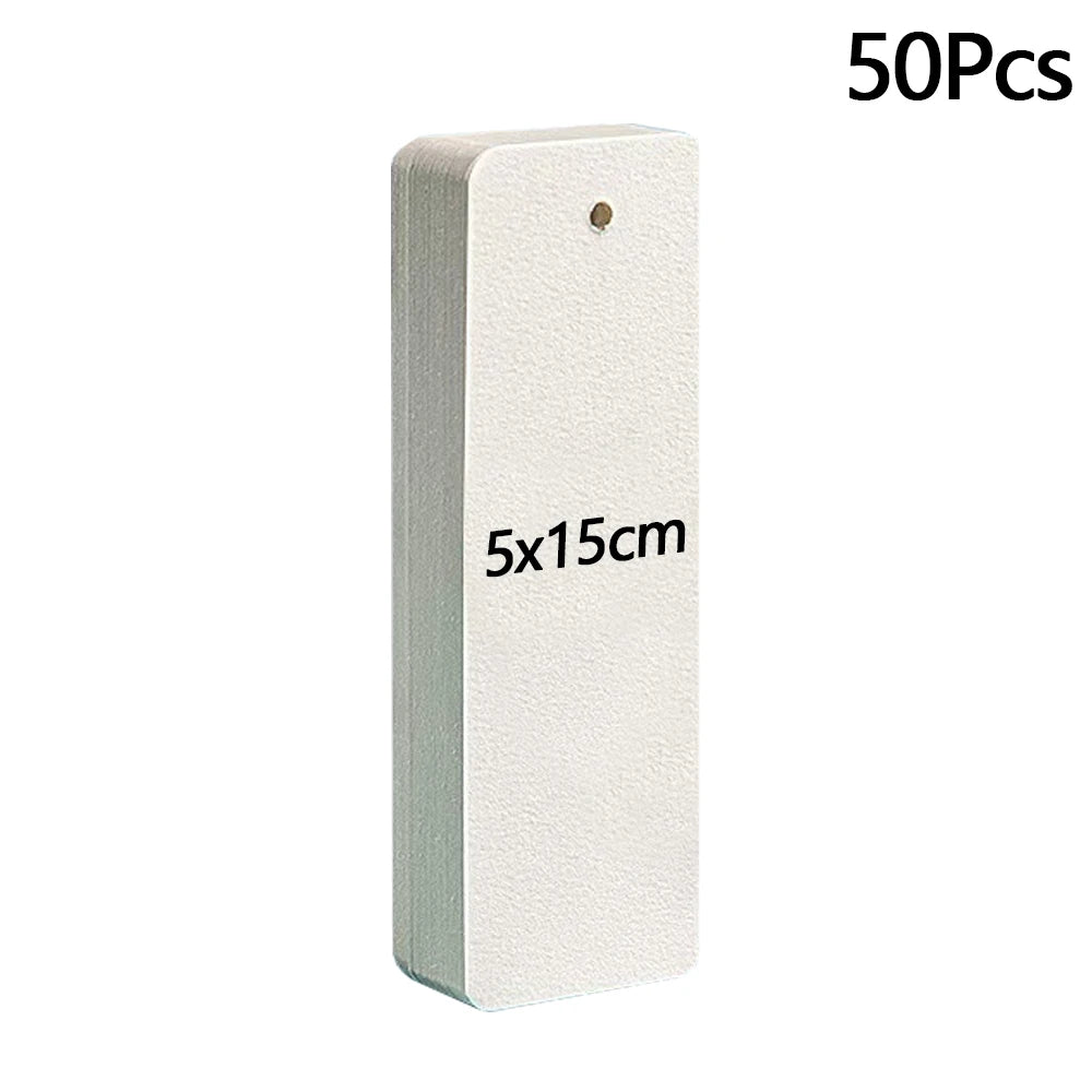 50pcs Blank Watercolor Paper Cards