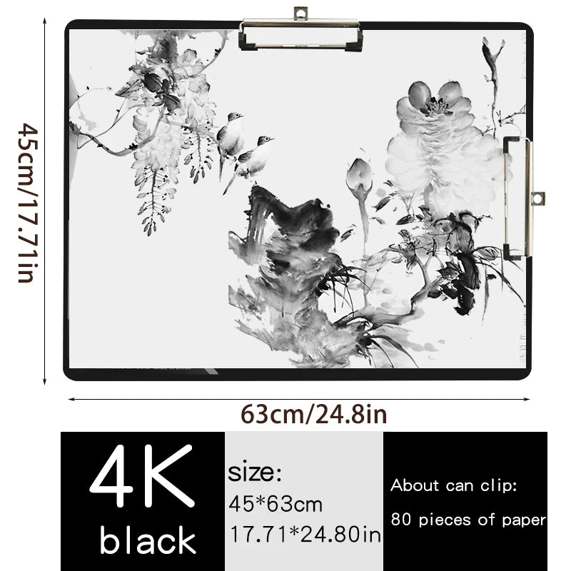 A3 Waterproof Sketch Clipboard Drawing Board