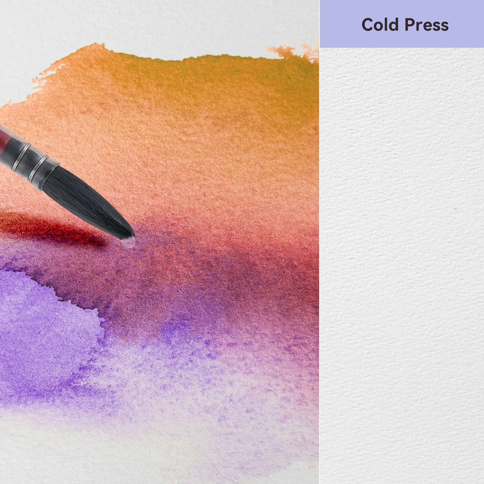 LIGHTWISH 100% Cotton Watercolor Sketchbook – 5.5x8.2", 600gsm, 12 Sheets