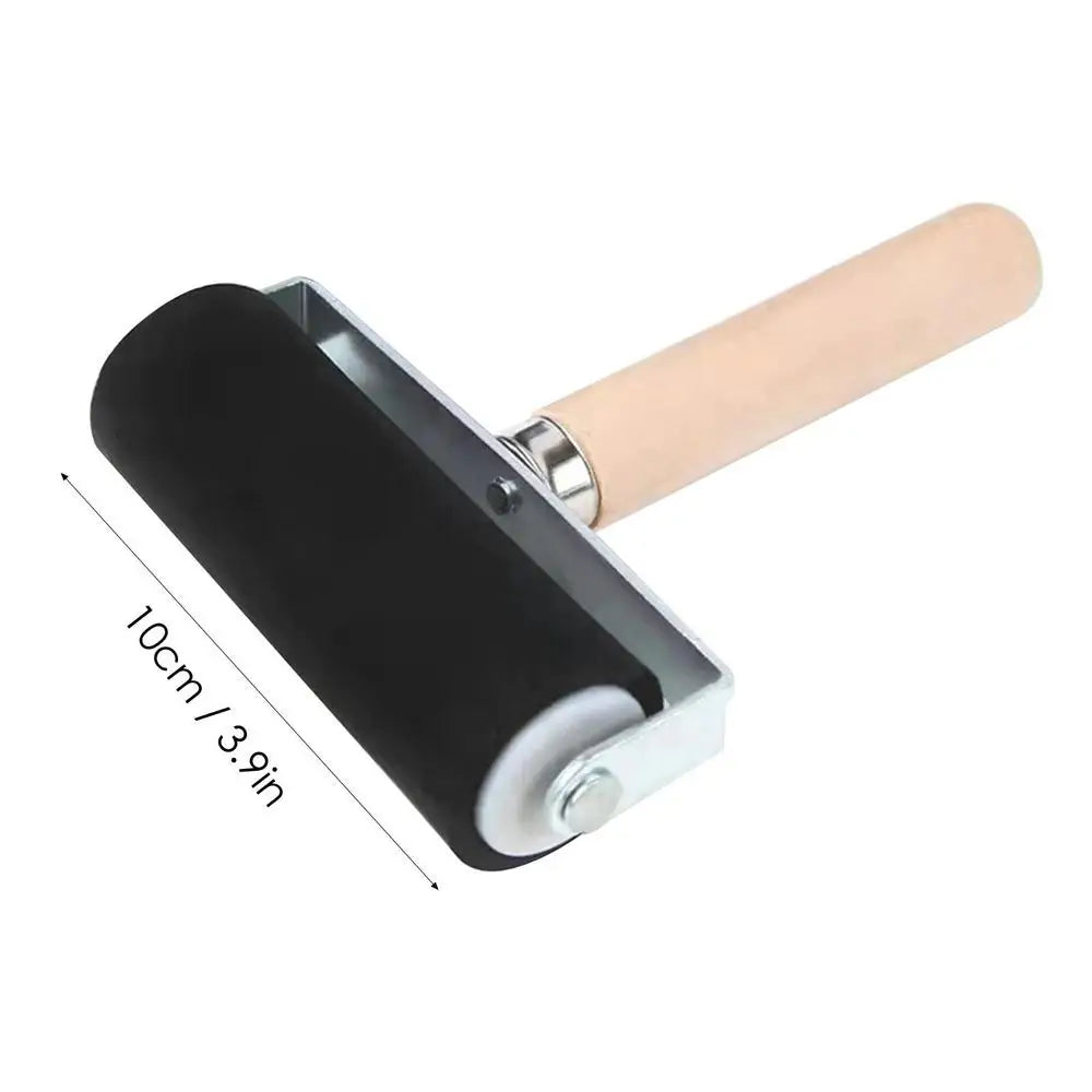 Professional Rubber Brayer – Ink &amp; Paint Roller for Printmaking &amp; Crafts