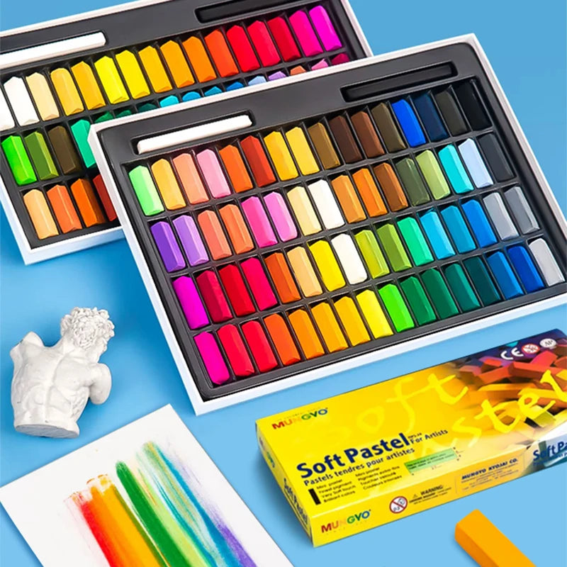 MUNGYO Soft Pastels – Non-Toxic Artist Chalks