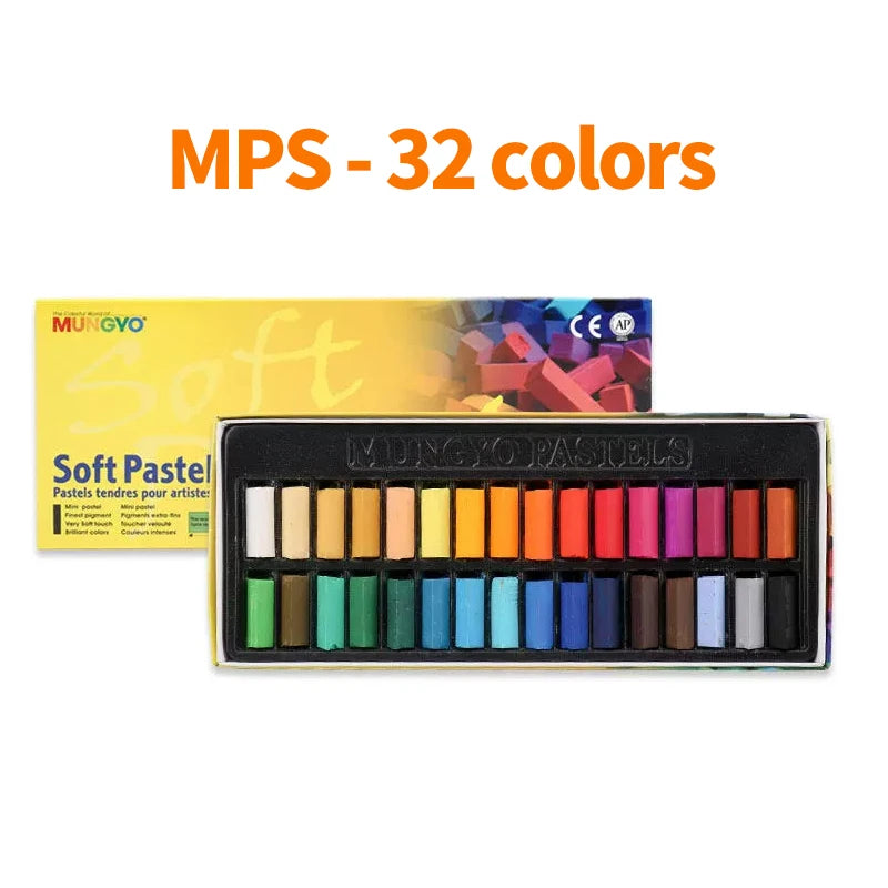 MUNGYO Soft Pastels – Non-Toxic Artist Chalks