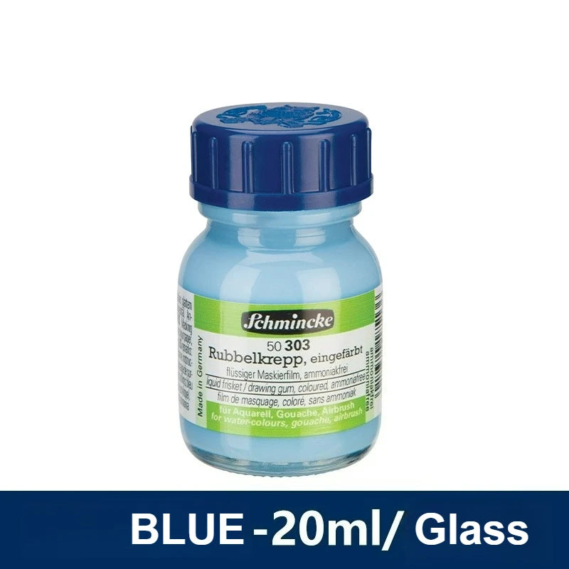 Schmincke Liquid Frisket Neutral 20ml – Colourless Masking Fluid for Watercolor &amp; Art Painting
