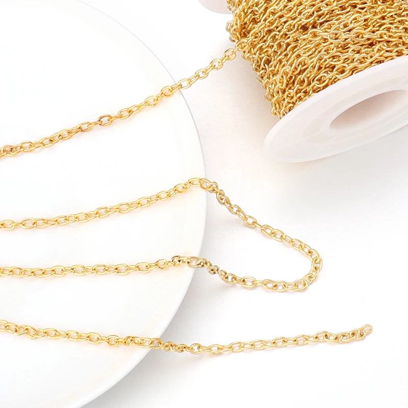 Louleur Bulk Cross Necklace Chains – DIY Jewelry Making