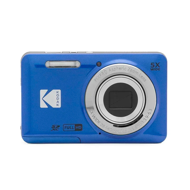 KODAK PIXPRO FZ55-RD 16MP Compact Digital Camera – 5X Zoom, 1080P HD Video
