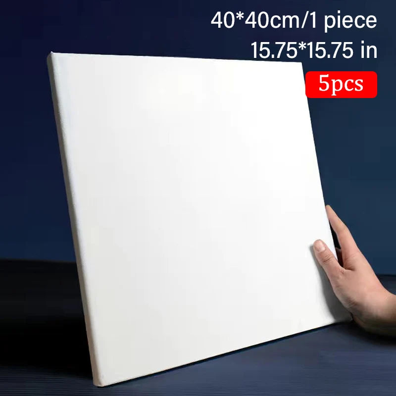 5-Piece Square Canvas Boards Set