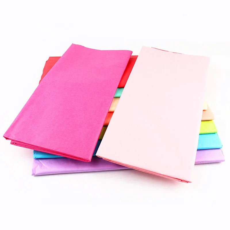 10 Sheets Tissue Paper Flower Gift Wrap 50x66cm