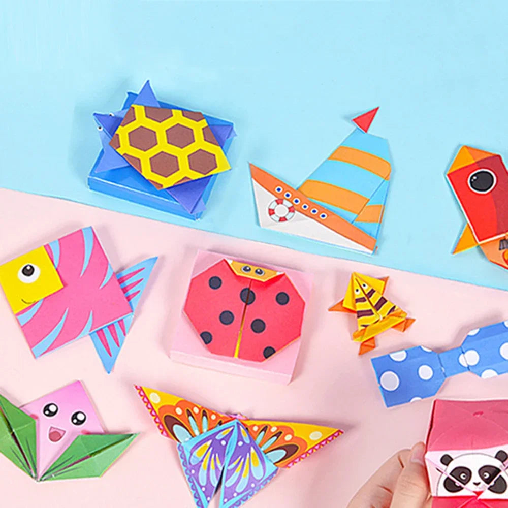 54pg 3D Animal Origami Craft Kit for Kids