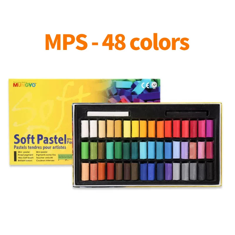 MUNGYO Soft Pastels – Non-Toxic Artist Chalks
