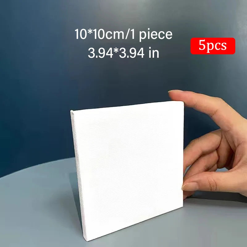 5-Piece Square Canvas Boards Set