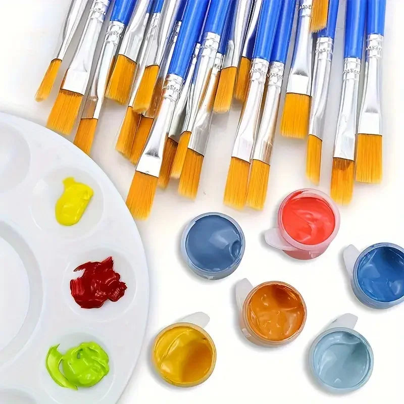 50pcs Paint Brush Set