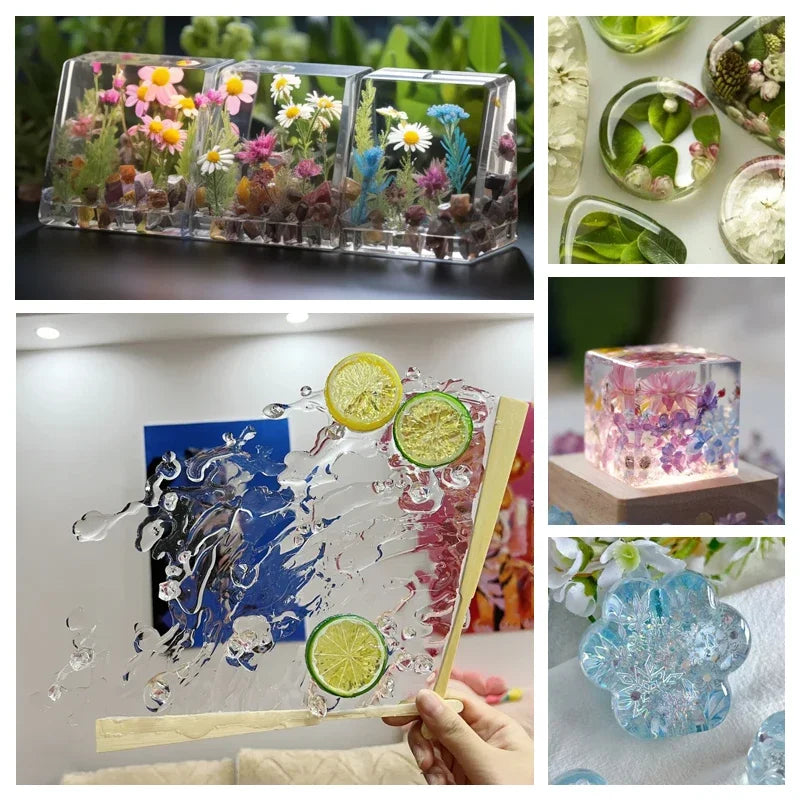 UV Resin Glue – High Transparency, Fast Curing, DIY Jewelry Epoxy