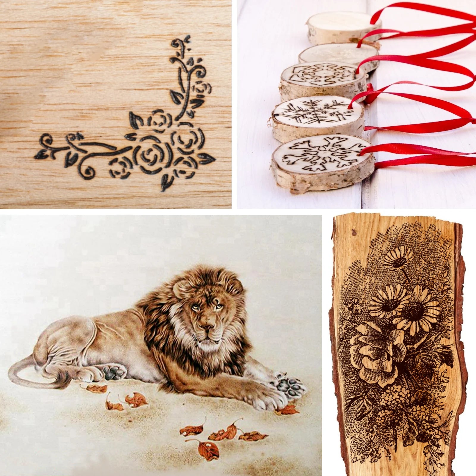 57pcs Wood Burning Tips Set – Pyrography Tool Kit with Storage Box