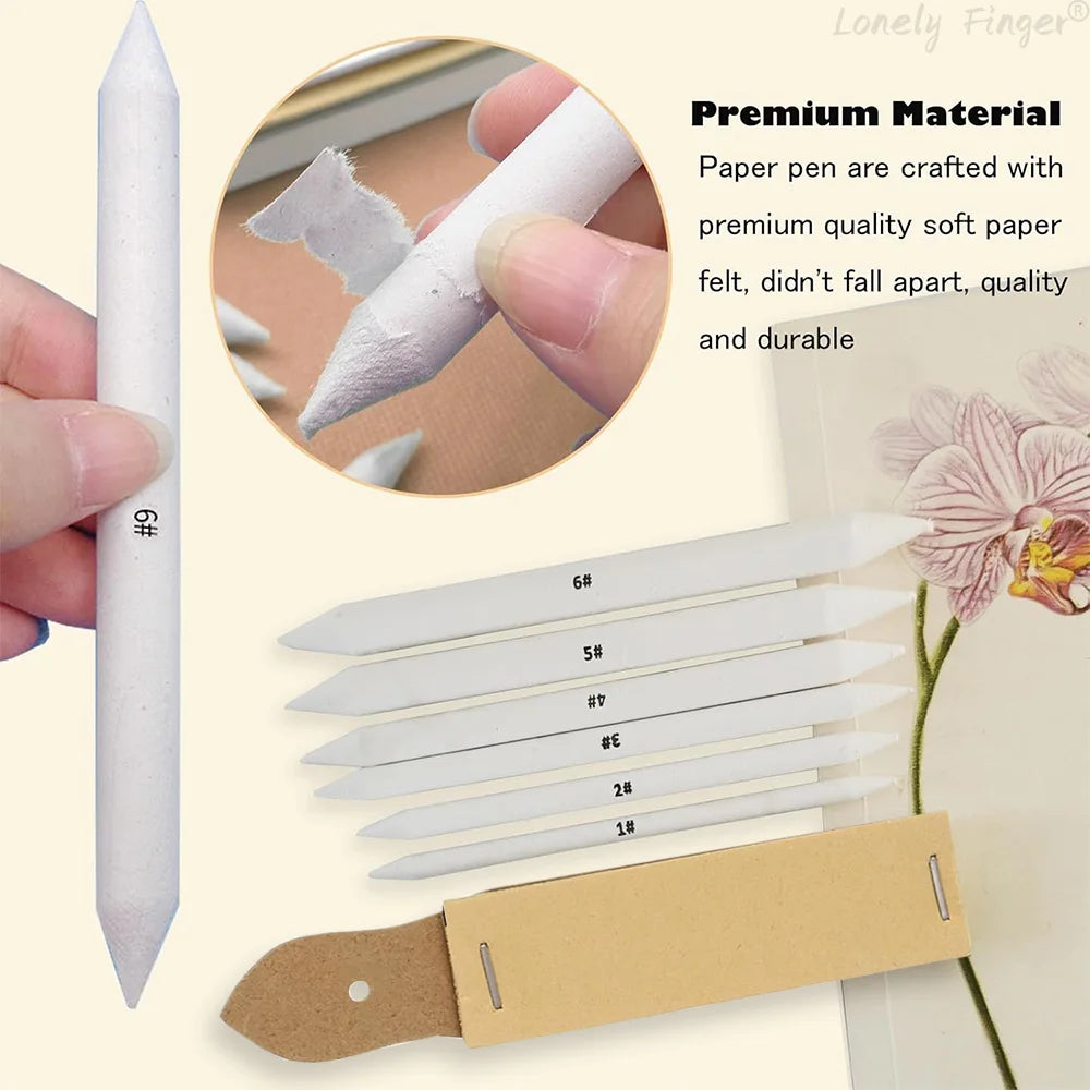 9-Piece Blending Stump &amp; Art Blender Set