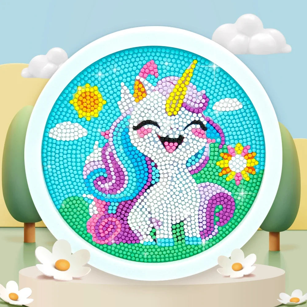 Cute Unicorn 5D Diamond Painting Kit – Beginner Set