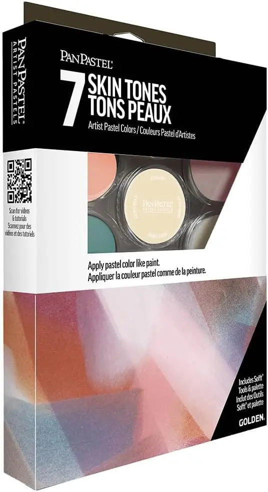 PanPastel Skin Tones Set – 7 Professional Colors