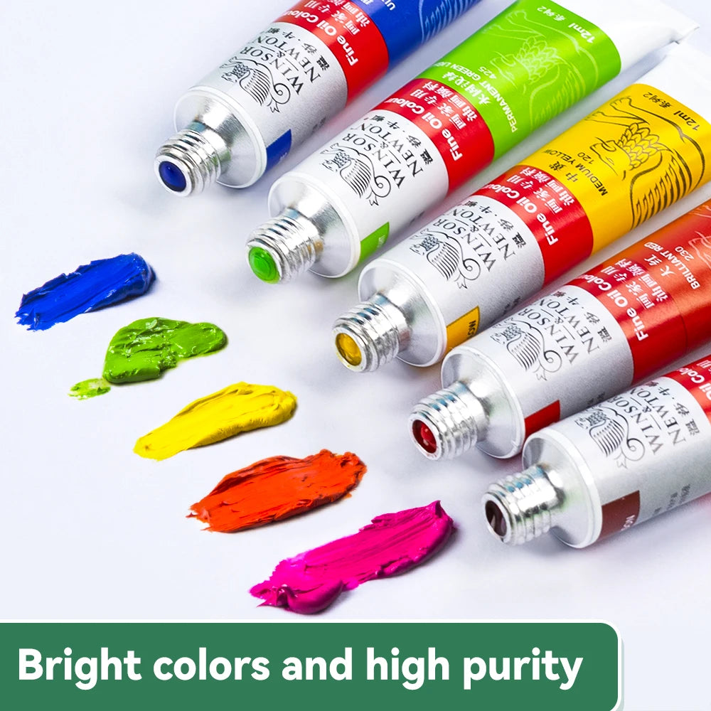 Winsor &amp; Newton Professional Oil Paint Set (12ml Tubes)