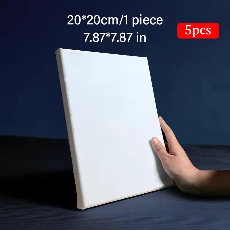 5-Piece Square Canvas Boards Set