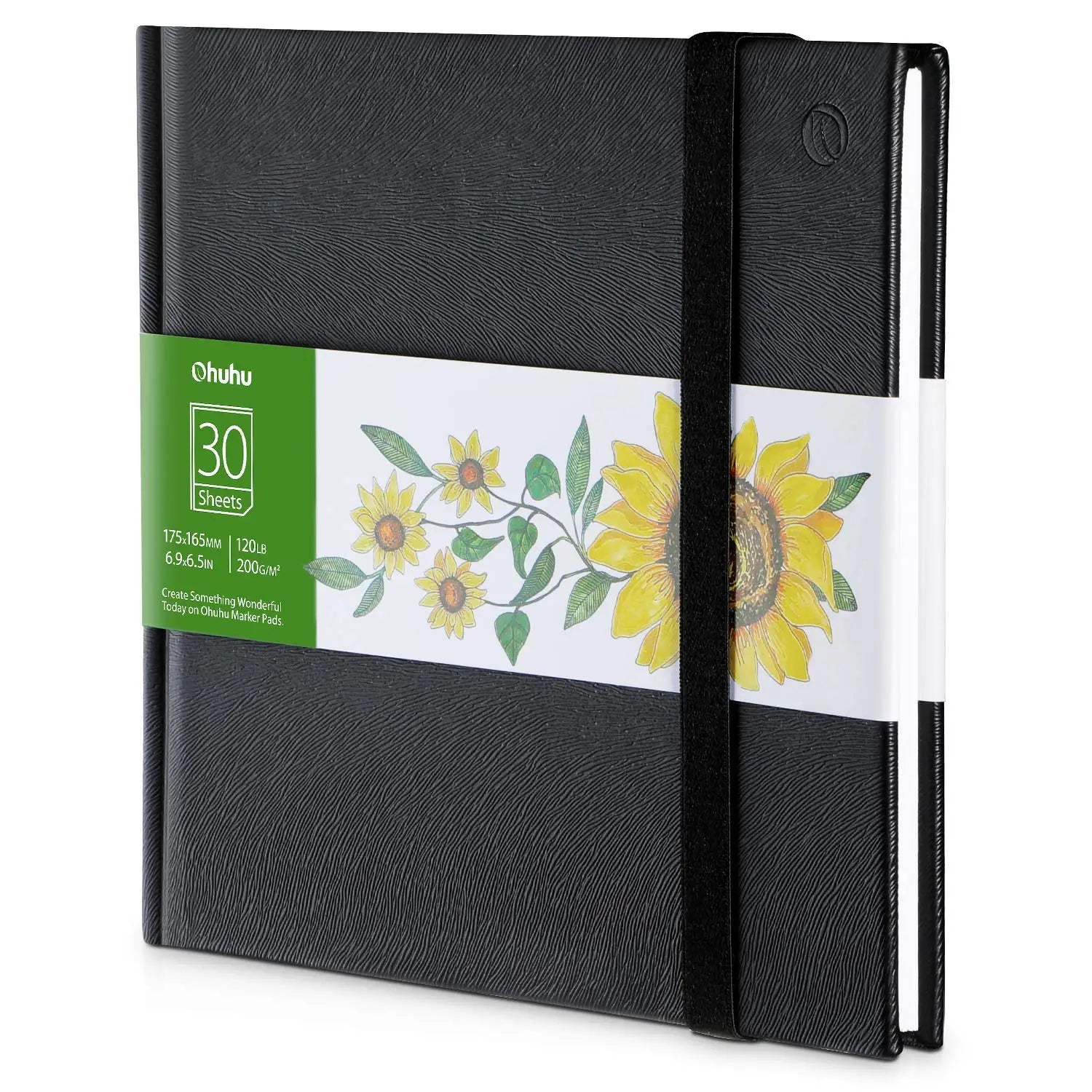 Ohuhu Marker Pad Sketchbook – Hardcover Drawing &amp; Painting Notebook