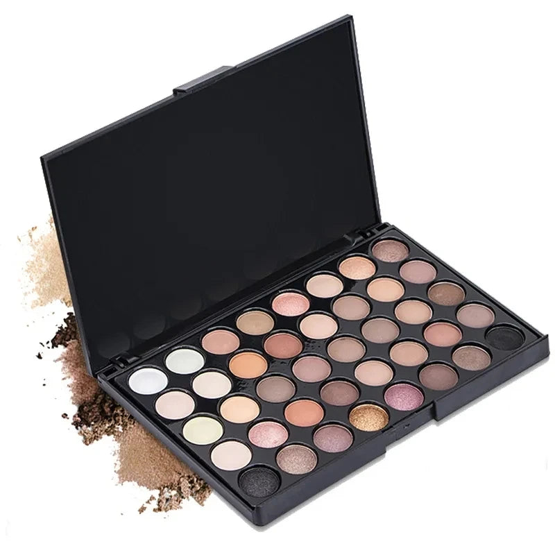 40-Color Clay Doll Makeup Powder Set