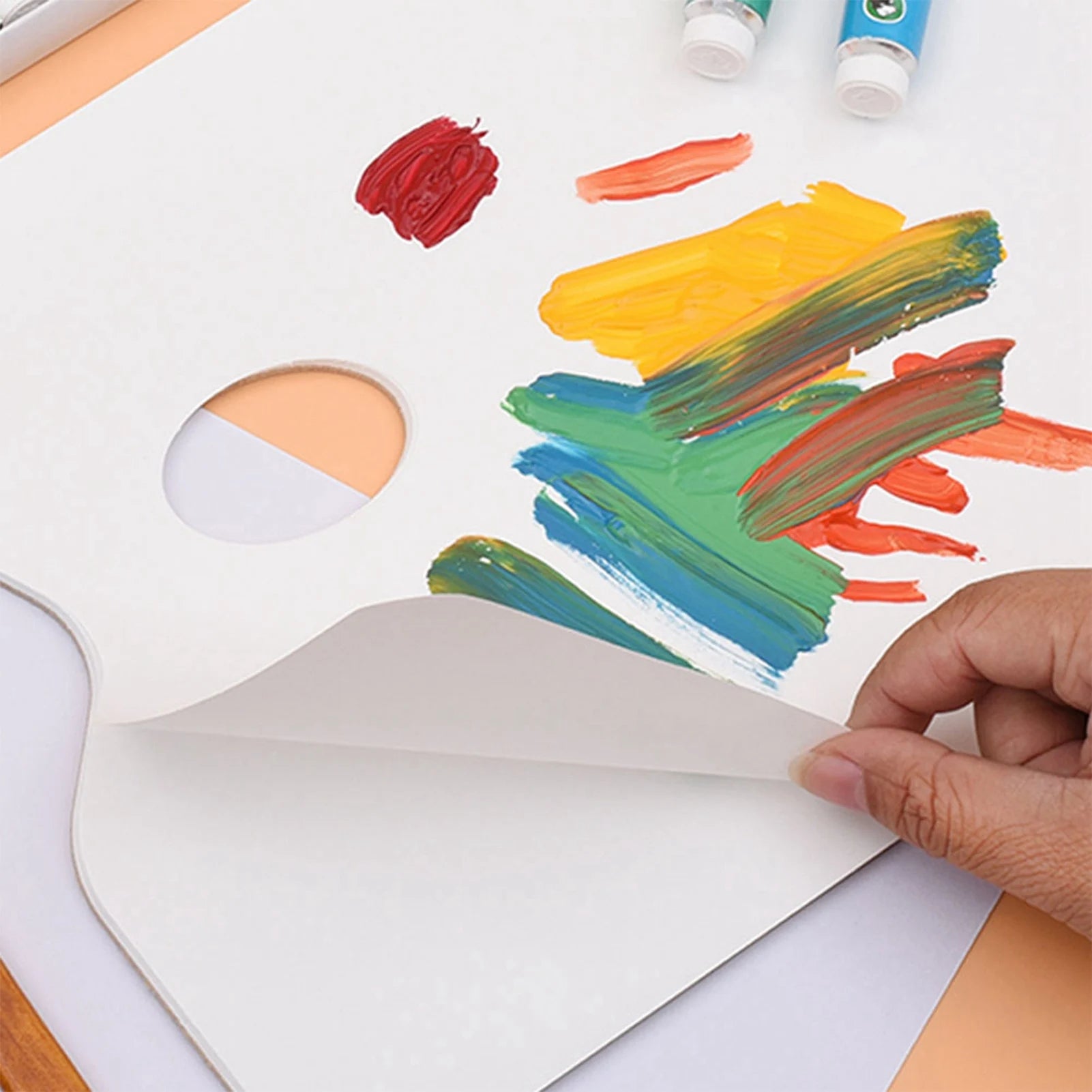 A4 Tear-Off Paper Palette 30 Sheets for Artists