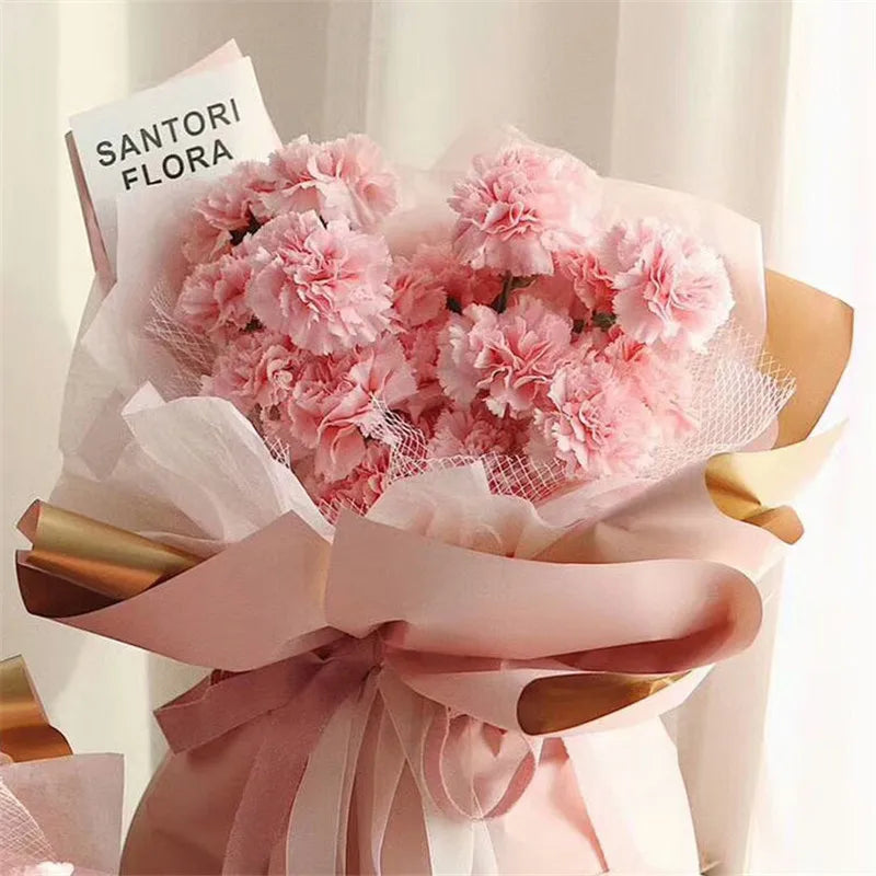 10 Sheets Tissue Paper Flower Gift Wrap 50x66cm