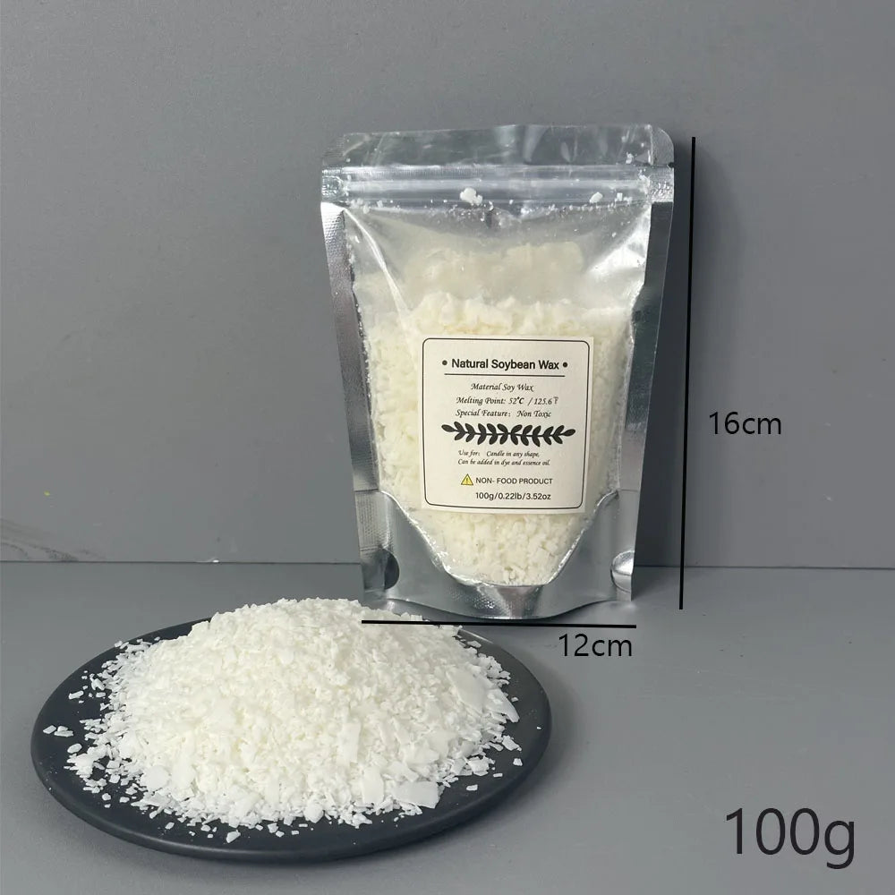 1KG Natural Soy Wax – 100% Pure Candle Making Material