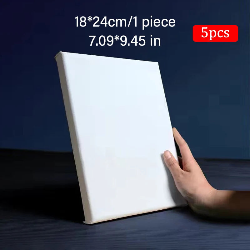 5-Piece Square Canvas Boards Set