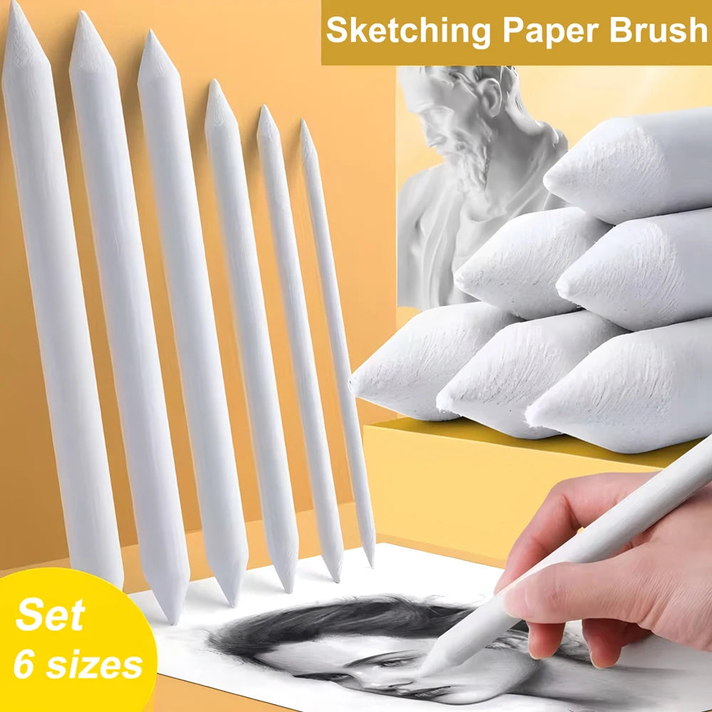 Double-Headed Correction Pen Set – 6pcs for Sketch &amp; Monochrome Art