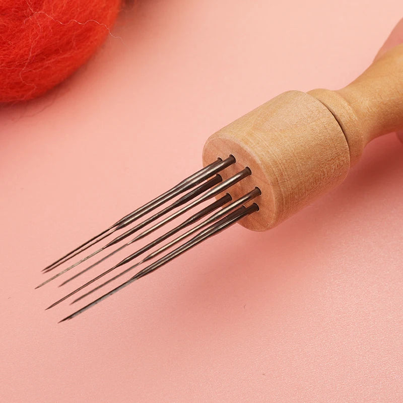 MIUSIE Needle Felting Tool Kit with Wood Handle