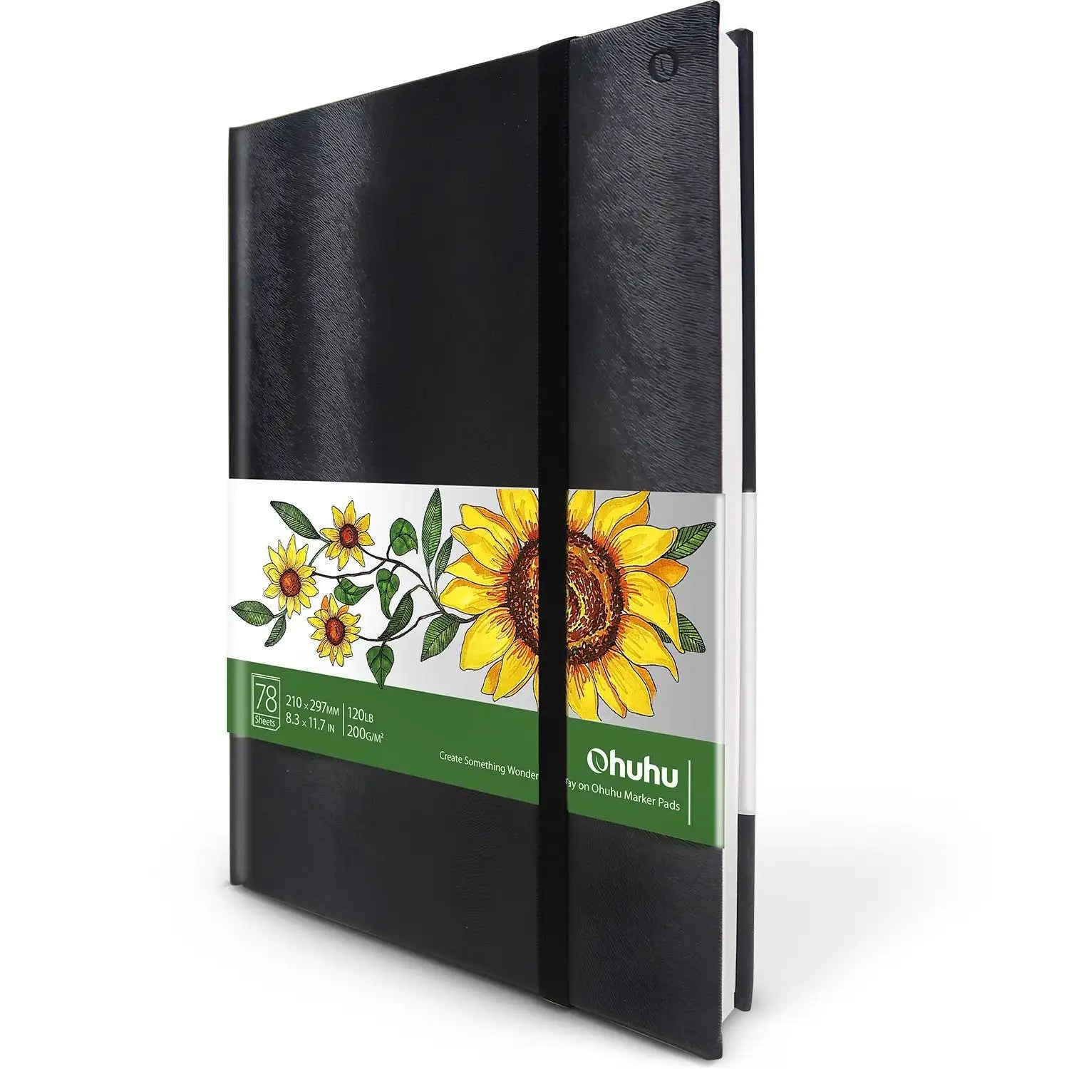 Ohuhu Marker Pad Sketchbook – Hardcover Drawing &amp; Painting Notebook