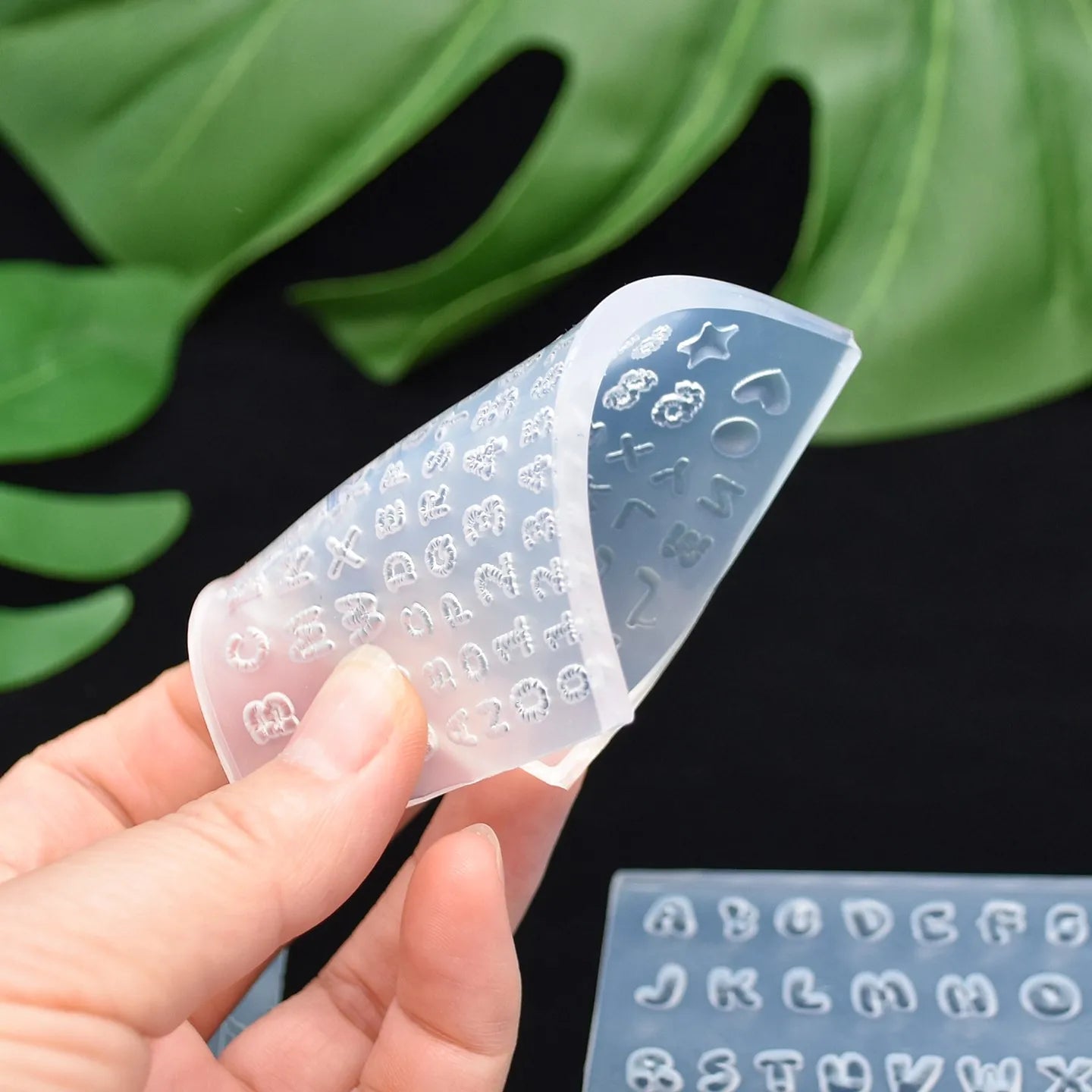 SNASAN Silicone Mold for Nail Art &amp; Crafts