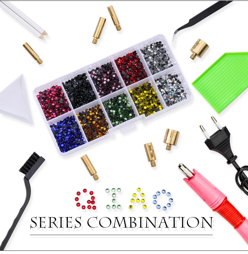 QIAO Hotfix Rhinestone Applicator Kit