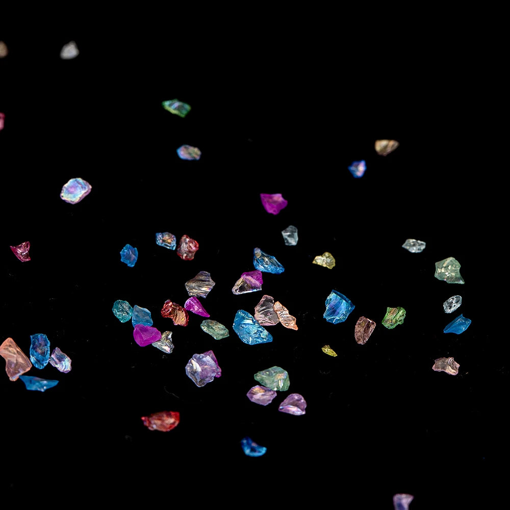 Irregular Crushed Glass Stones for Resin Art (20g)