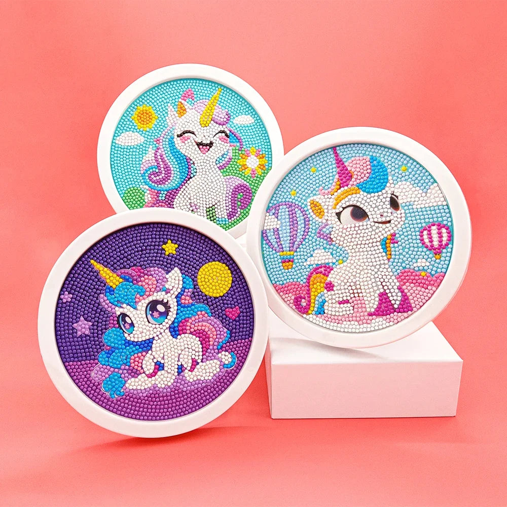 Cute Unicorn 5D Diamond Painting Kit – Beginner Set